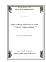 nghiên cứu tổng hợp một số dị vòng chứa hai nitơ đi từ dẫn xuất 3 - axetyl benzo-cumarin thông qua các xeton α,β -không no tương ứng