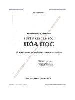 phương pháp ôn tập nhanh luyện thi cấp tốc hóa học - võ tường huy