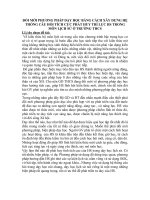 ĐỔI MỚI PHƯƠNG PHÁP DẠY HỌC BẰNG CÁCH XÂY DỰNG HỆ THỐNG CÂU HỎI TÍCH CỰC PHÁT HUY TRÍ LỰC HS TRONG MÔN LỊCH SỬ Ở TRƯỜNG THCS