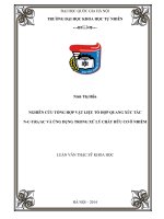 nghiên cứu tổng hợp vật liệu tổ hợp quang xúc tác n-c-tio2 ac và ứng dụng trong xử lý chất hữu cơ ô nhiễm