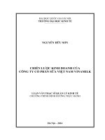 chiến lược kinh doanh cho công ty cổ phần sông đà - thăng long trong lĩnh vực kinh doanh nhà ở