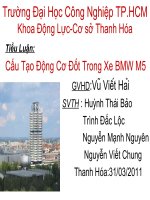 cấu tạo động cơ đốt trong xe bmw m5