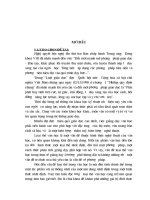 hướng dạy học truyện ngắn chí phèo của nam cao ở nhà trường thpt theo đặc trưng loại thể