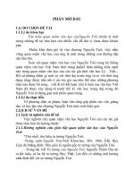 ýthức hệ-cơ sở hình thành quan niệm văn học của nguyễn trãi