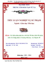 Các biện pháp giúp học sinh lớp 5B thực hiện bốn phép tính về số thập phân ở Trường Tiểu học  An Thạnh  B .