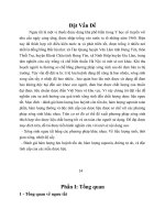 nghiên cứu sự ảnh hưởng của quá trình xông sinh đến chất lượng dược liệu ngưu tất