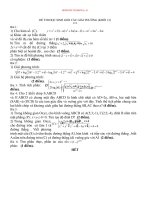 Đề thi học sinh giỏi khối 12