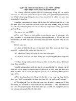 gợi ý về một số nội dung các phần chính