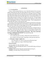 phân tích hiệu quả kinh doanh – thực trạng và giải pháp tại công ty tnhh doanh thành