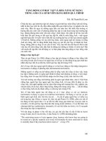 tăng động cơ học tập và khả năng sử dụng tiếng anh của sinh viên bằng điểm quá trình