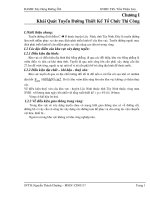 ĐỒ ÁN MÔN HỌC XÂY DỰNG ĐƯỜNG Ô TÔ THIẾT KẾ TỔ CHỨC THI CÔNG TUYẾN ĐƯỜNG QUA HAI ĐIỂM CD