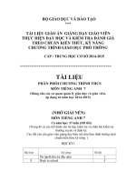 giáo án tiếng Anh 7 chuẩn kiến thức 2016-2017