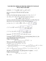 Giải phương trình, bất phương trình vô tỷ, kỹ thuật nhân liên hợp