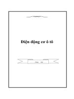 hệ thống điện động cơ ô tô 1