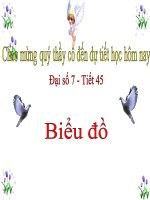 bài giảng đại số 7 chương 3 bài 3 biểu đồ