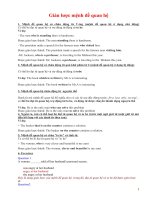 Giản lược mệnh đề quan hệ