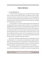 ĐỀ TÀI: Các giải pháp nhằm nâng cao chất lượng dịch vụ tại công ty TNHH TRÀ VINH