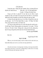 nghiên cứu và ứng dụng các hợp chất azometin oxim và hydrazon