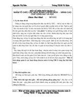 SKKN Một số biện pháp quản lý các hoạt động chuyên môn ở trường THCS vùng đặc biệt khó khăn