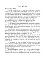 thế giới nhân vật trong tiểu thuyết hồ quý ly và mẫu thượng ngàn .