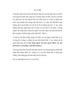 Tiểu luận thực trạng vay vốn ODA đầu tư giáo dục ở Việt Nam