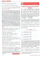 Đề thi thử vật lý tuổi trẻ 2012