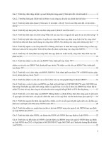 14 câu hỏi có đáp án thi công chức