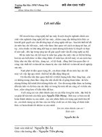 đồ án chi tiết máy thiết kế độ dẫn băng tải