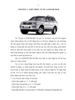 bài thảo luận giới thiệu về xe landcruiser gtvt