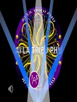 Bài thuyết trình trò chơi ai là triệu phú của môn ngân hàng thương mại