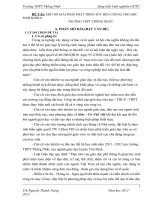 skkn một số giải pháp phát triển sức bền chung cho học sinh khối 11 trường thpt thống nhất