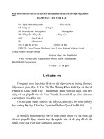 khảo sát tình hình thiếu máu của các bệnh nhân điều trị tại bệnh viện đa khoa sơn tây 6 tháng đầu năm 2008