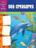 learn to draw sea creatures