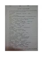 đề thi anh văn thi công chức 2014