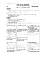 giáo án vật lý 11 cơ bản