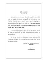 skkn những sai lầm học sinh thcs thường mắc trong giai đoạn giậm nhảy của nhảy cao úp bụng và cách sửa chữa