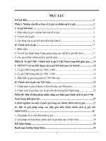 chính sách tỷ giá ở việt nam, thực trạng và giải pháp