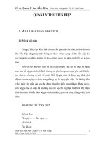 quản lý thu tiền điện