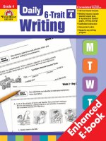 daily 6 trait writing grade 4