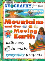 geography for fun mountains and our moving earth