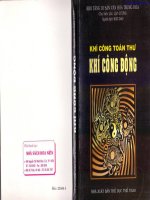 khí công toàn thư khí công động