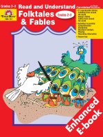 read and understand folktales and fables