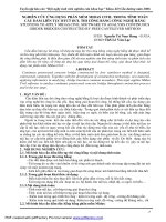 Tuyển tập báo cáo Hội nghị sinh viên nghiên cứu khoa học lĩnh vực cầu đường bộ