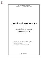 chăm sóc người bệnh tăng huyết áp