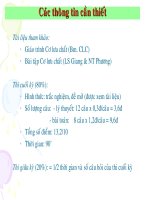 bài giảng cơ lưu chất