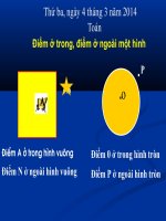 Bài giảng Toán lớp 1