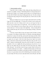 Tư tưởng hồ chí minh về con người, về xây dựng con người và sự vận dụng tư tưởng đó trong công cuộc đổi mới ở việt nam hiện nay