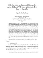 giáo dục nhân quyền trong hệ thống các trường đại học ở việt nam. một số vấn đề lý luận và thực tiễn