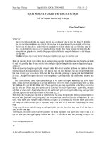 Sự chi phối của vai giao tiếp tới cách sử dụng, từ xưng hô trong hội thoại