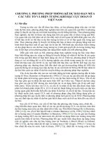 phương pháp thống kê dự áo hạn mùa các yếu tố và hiện tượng khí hậu cực đoan ở việt nam